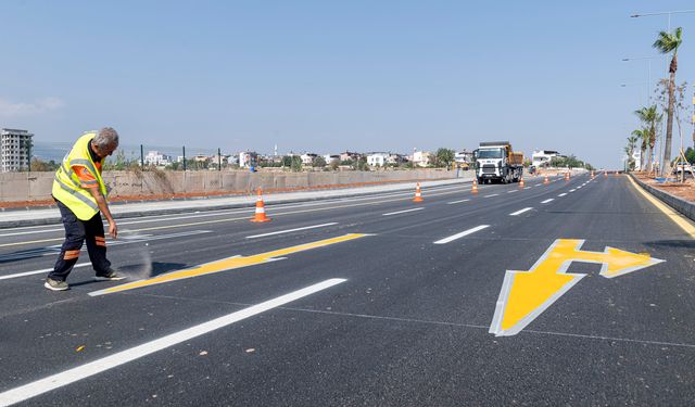 Mersin’de sinyalizasyon çalışması