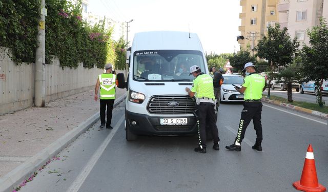 Mersin’de sıkı denetim