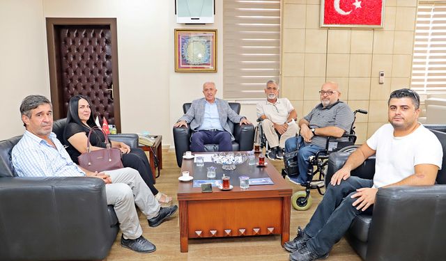 Başkan Gültak’tan engelli sporculara destek sözü