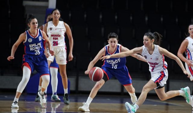 Mersin Kadın Basketbol Takımı çeyrek finalde