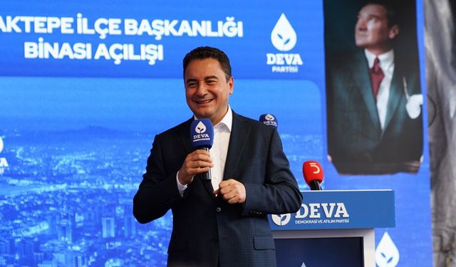 Ali Babacan, ‘Bizim hayalimizde tam demokratik bir Türkiye var’