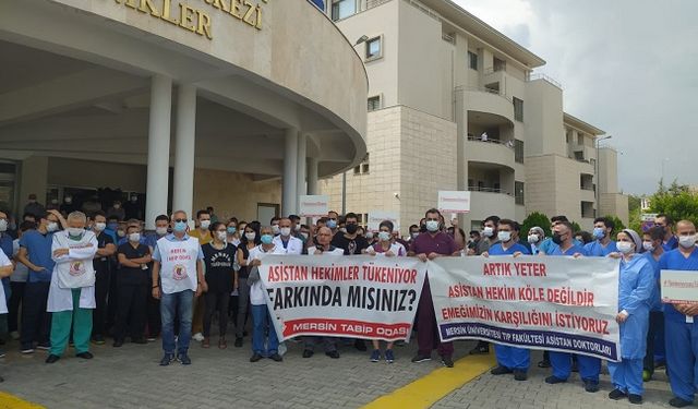 Mersin Tabip Odasından açıklama! Asistan Hekimler Tükendi, Farkında Mısınız?