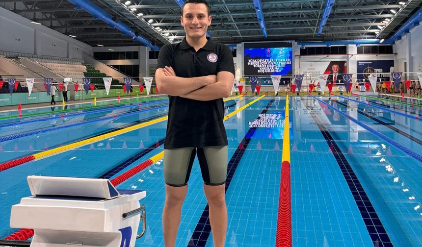 Kahramanmaraşlı yüzücü Türkiye’yi temsil edecek