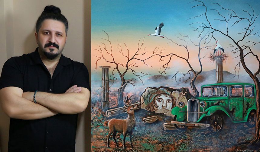 Ressam Selman Uzun SANKO Sanat Galerisi’nde Sergi Açacak