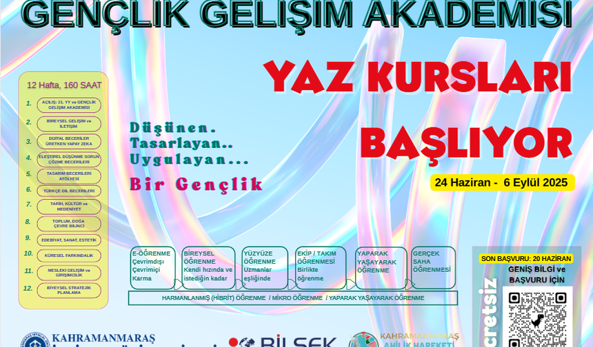 Gençlik Gelişim Akademisi Başlıyor!
