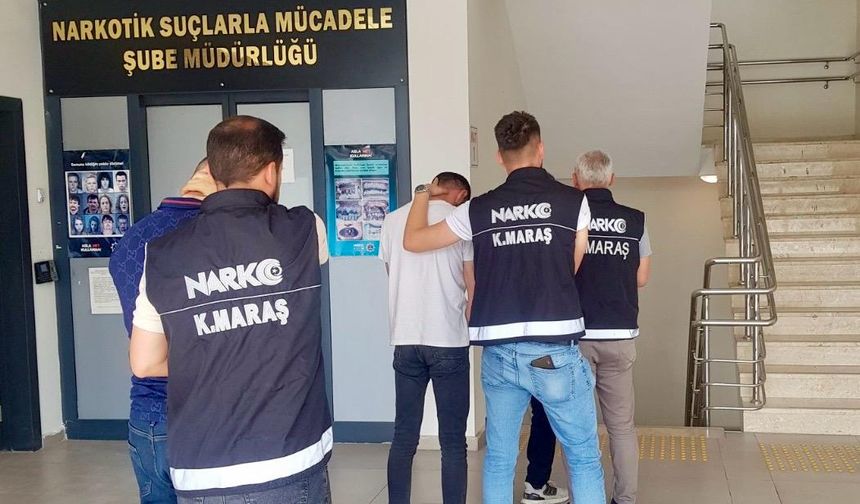 Kahramanmaraş’ta uyuşturucu taciri 3 kişi tutuklandı!