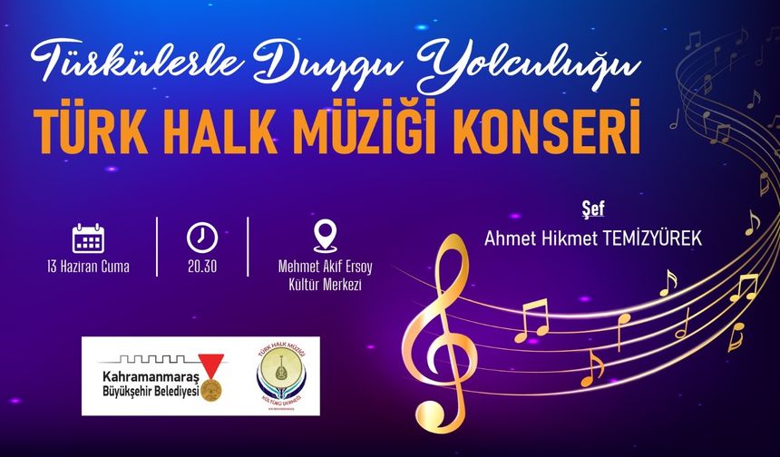 Müzikseverler Türkülerle Duygu Dolu Bir Yolculuğa Çıkacak!