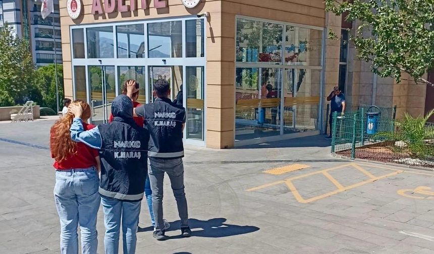 Kahramanmaraş’ta zehir tacirleri tutuklandı!