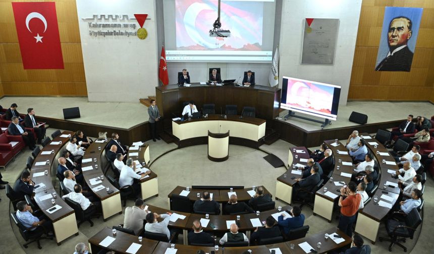 Kahramanmaraş’ta Ağustos meclis toplantısı tamamlandı!