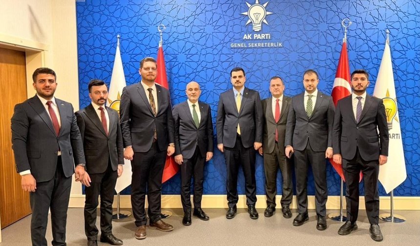 AK Parti Kahramanmaraş Teşkilatından Ankara’da Ziyaret!