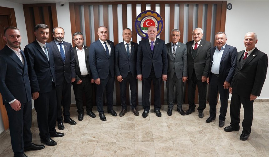 Kahramanmaraş Ziraat Odası Başkanları Ankara’da Tarım Zirvesinde Buluştu!