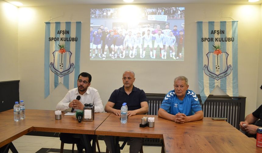 Afşin Spor'a İş Dünyasından Güçlü Destek: Hedef 3. Lig