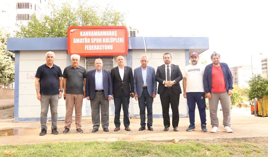 Hanefi Mahçiçek’ten ASKF Başkanı Ekrem Karaoğlan’a Ziyaret!