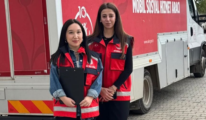 Sosyal hizmetler artık vatandaşın ayağına gidiyor!