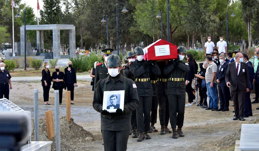 Mersin’deki şehit 57 yıl sonra KKTC'ye götürüldü