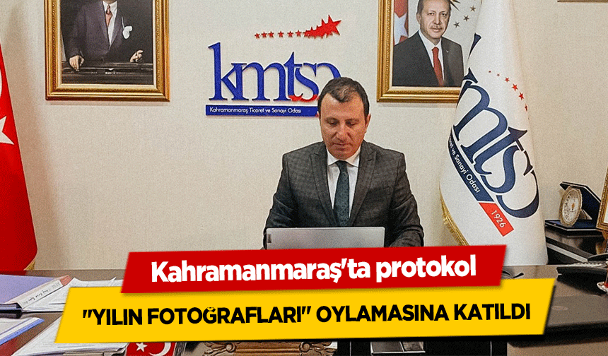 Kahramanmaraş'ta protokol ‘Yılın Fotoğrafları’ Oylamasına Katıldı