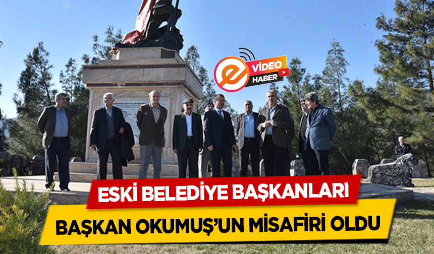 Eski Belediye Başkanları Osman Okumuş’un Misafiri Oldu