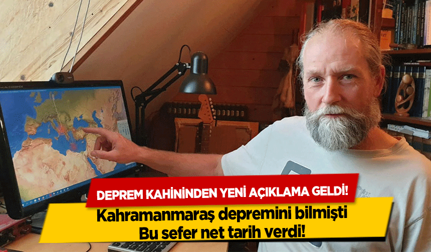 Kahramanmaraş depremini bilmişti, bu sefer net tarih verdi!