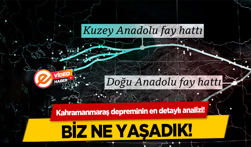 Kahramanmaraş depreminin en detaylı analizi!