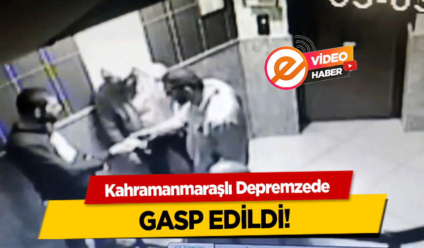 Kahramanmaraşlı Depremzede gasp edildi!