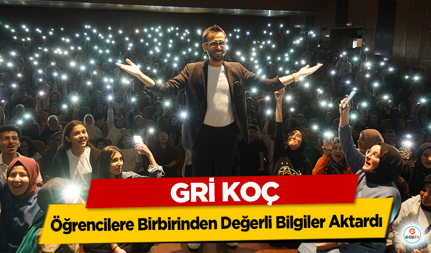 Gri Koç, Öğrencilere Birbirinden Değerli Bilgiler Aktardı