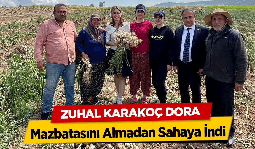 Zuhal Karakoç Dora Mazbatasını Almadan Sahaya İndi