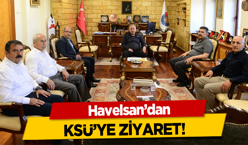 Havelsan’dan Ksü’ye Ziyaret