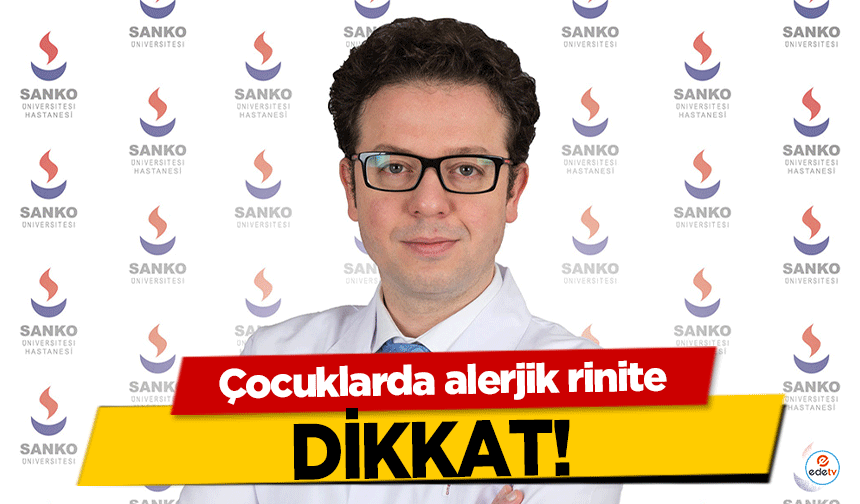 Çocuklarda alerjik rinite dikkat!