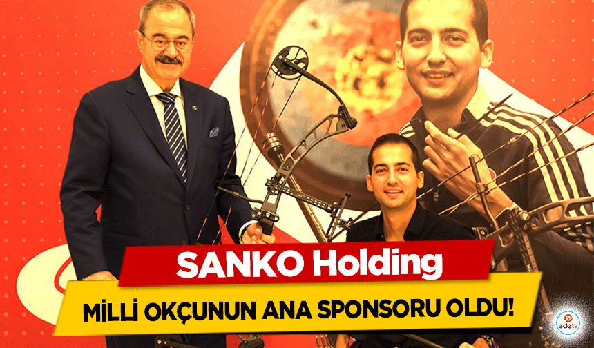 SANKO Holding, milli okçunun ana sponsoru oldu