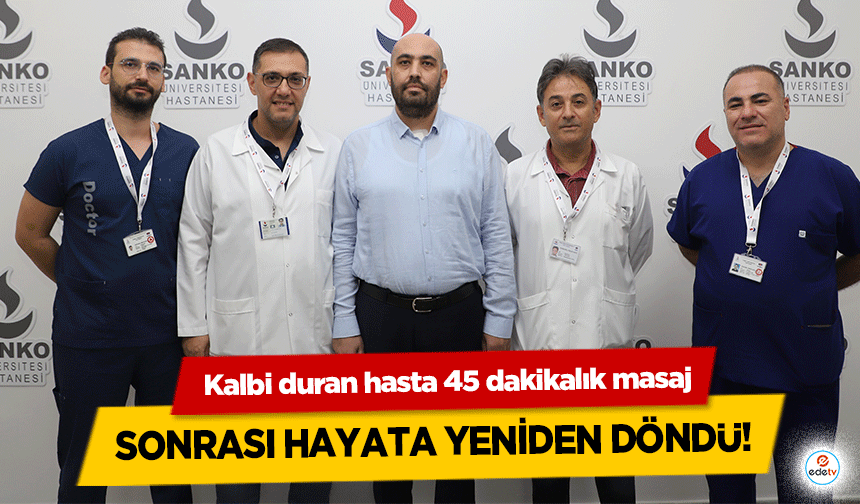 Kalbi duran hasta 45 dakikalık masaj sonrası hayata yeniden döndü!