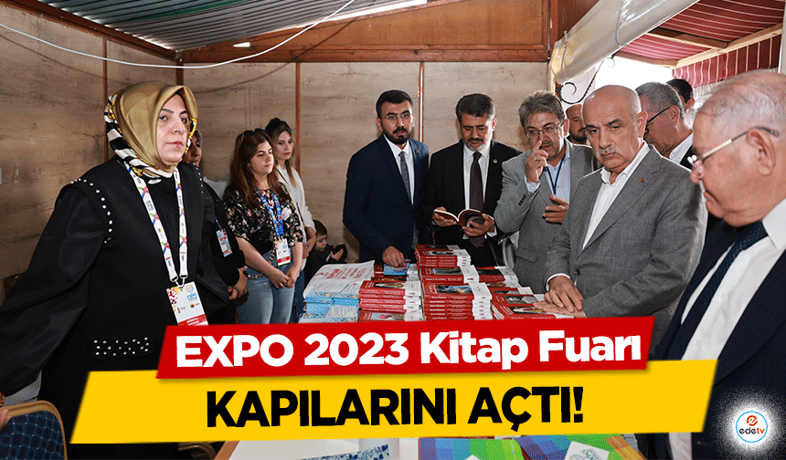 EXPO 2023 Kitap Fuarı, kapılarını açtı!