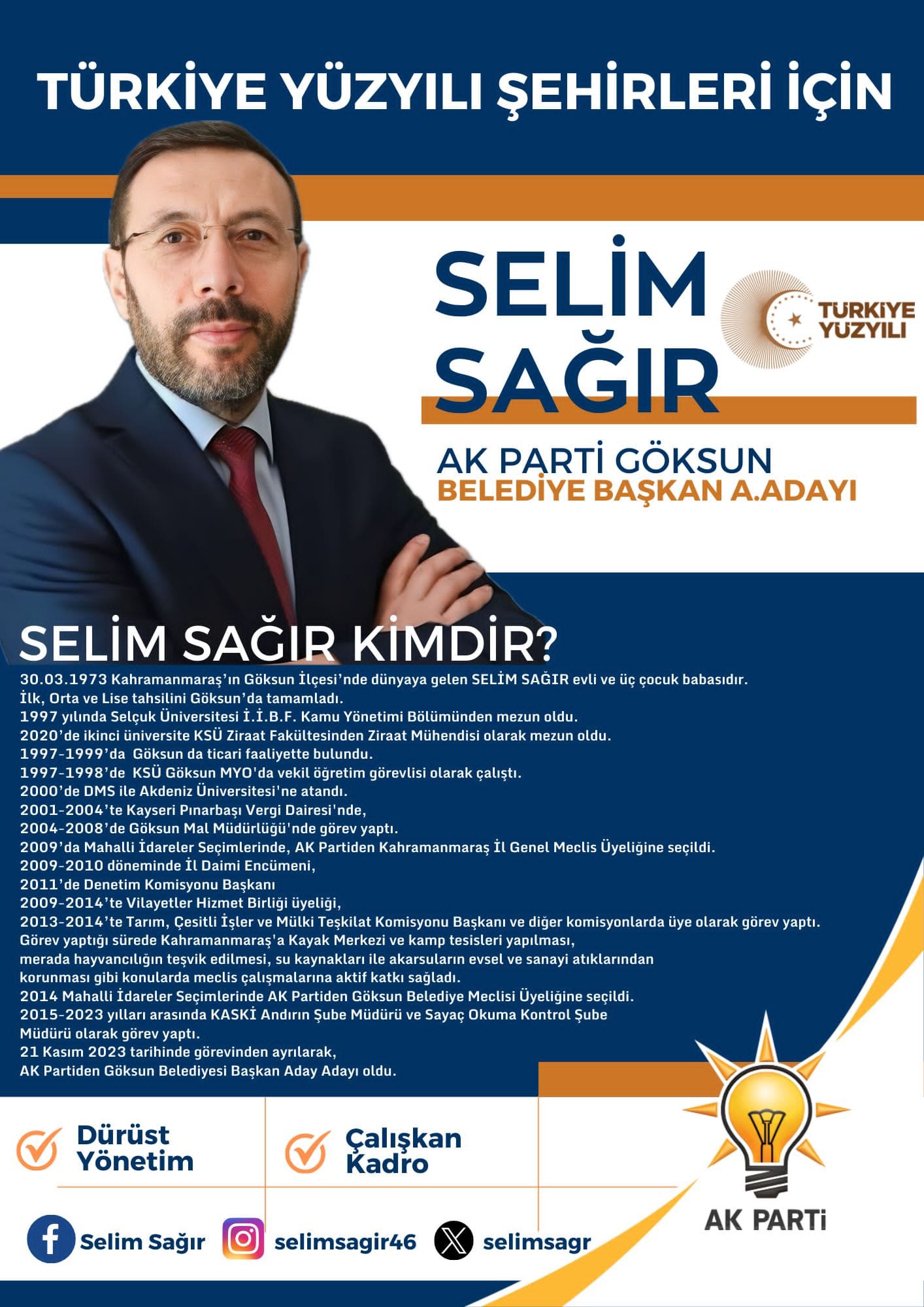 selim sağır özgeçmiş