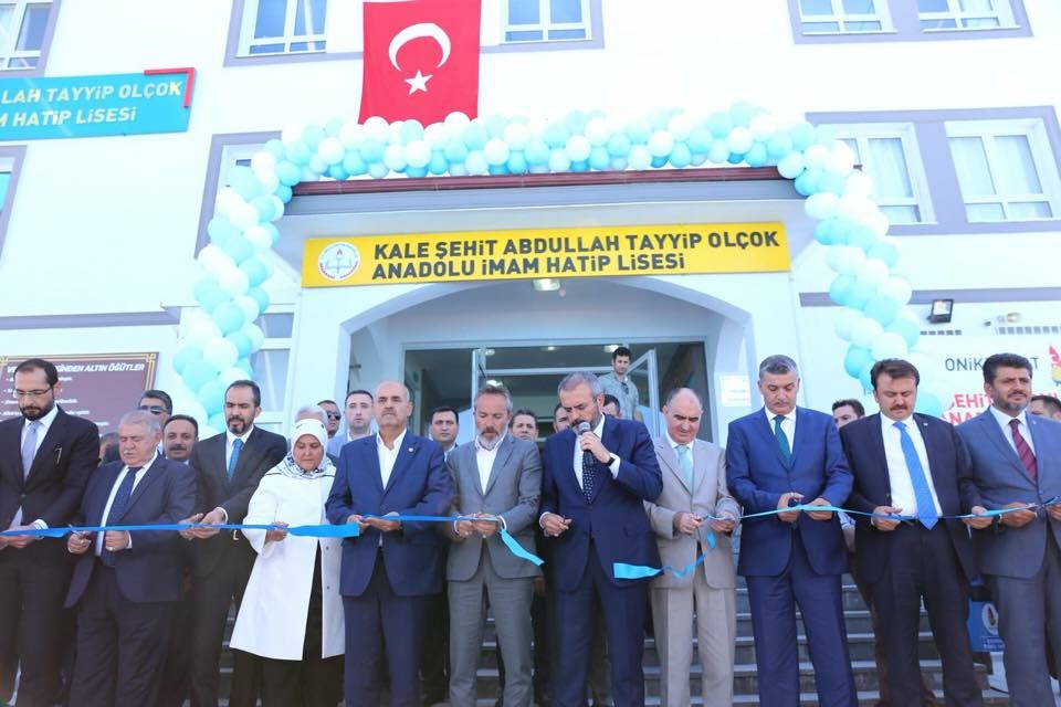 24.09.2018 Abdullah Tayyi̇p Olçok Li̇sesi̇ Açiliş (1)