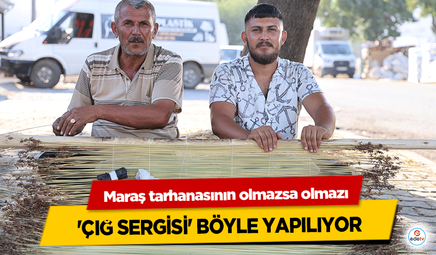 Maraş tarhanasının olmazsa olmazı 'çığ sergisi' böyle yapılıyor