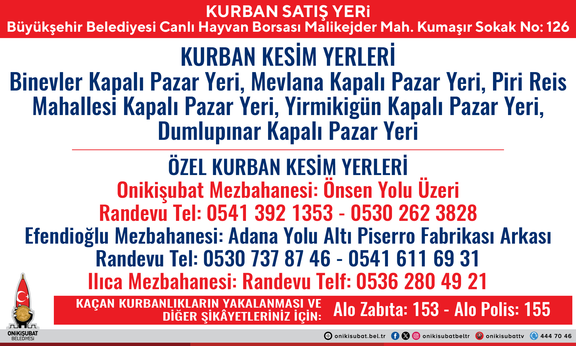 Kurban Kesim Yerleri Led 2000X1200 Px