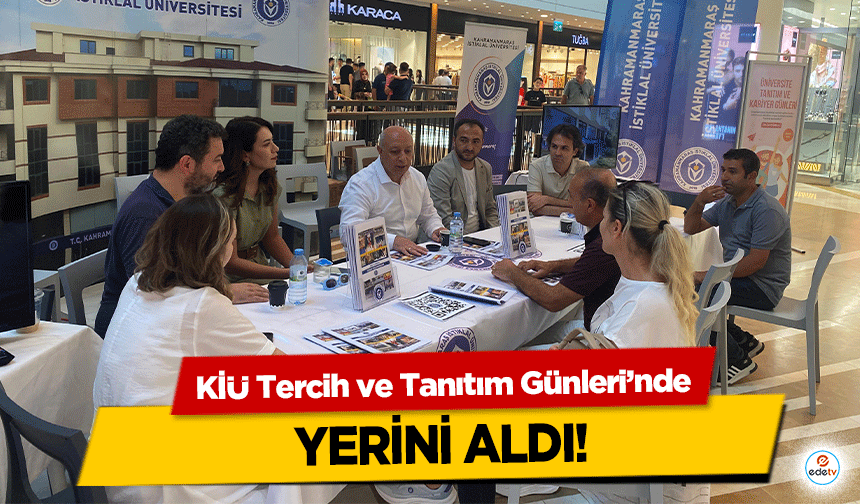 KİÜ Tercih ve Tanıtım Günleri’nde yerini aldı