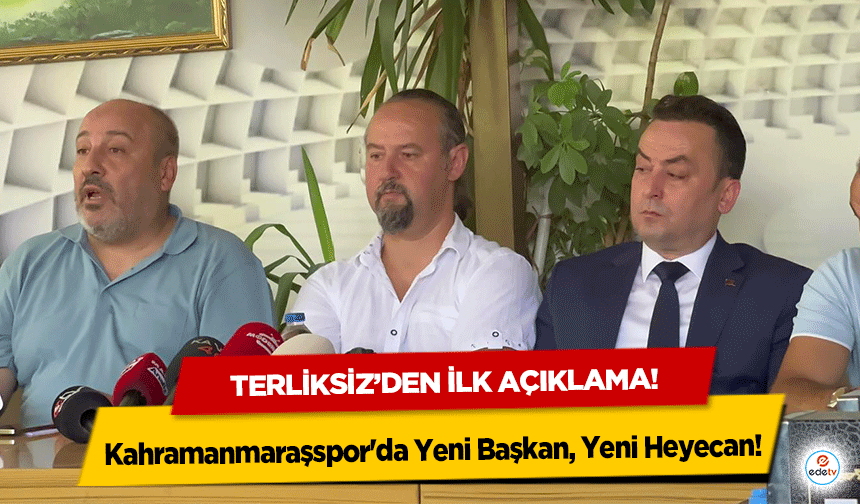 Kahramanmaraşspor'da Yeni Başkan, Yeni Heyecan!