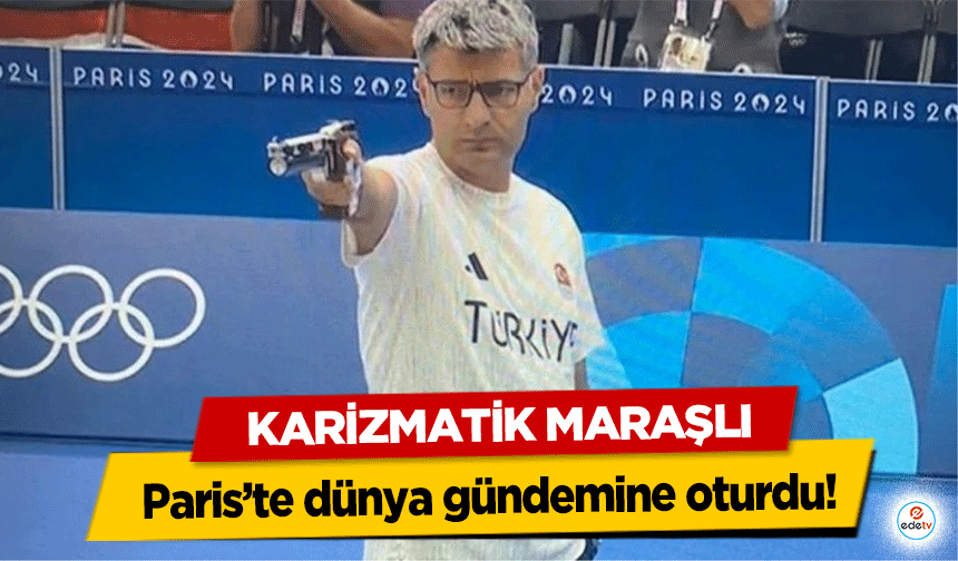 Karizmatik Maraşlı Paris’te dünya gündemine oturdu!