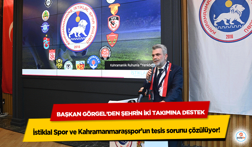 Başkan Görgel’den Şehrin İki Takımına Destek