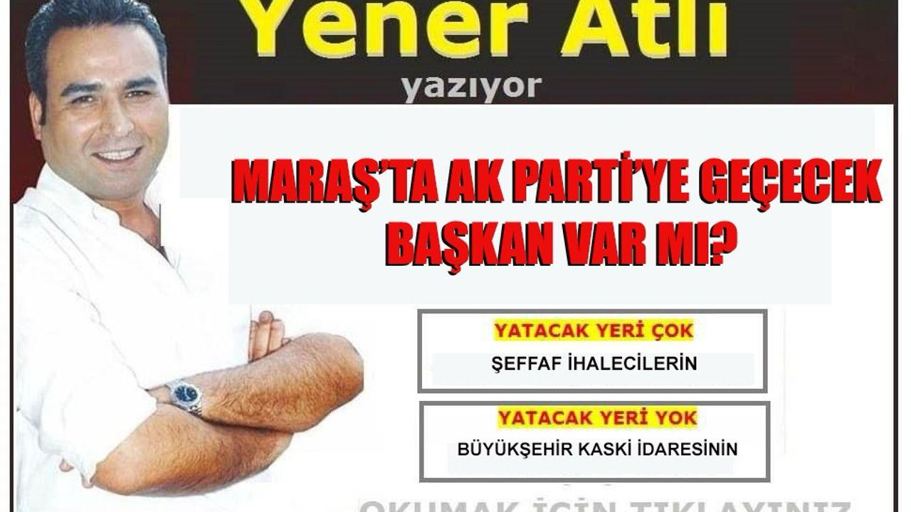 Yener Atlı Ak Parti Ye Geçecek Başkan