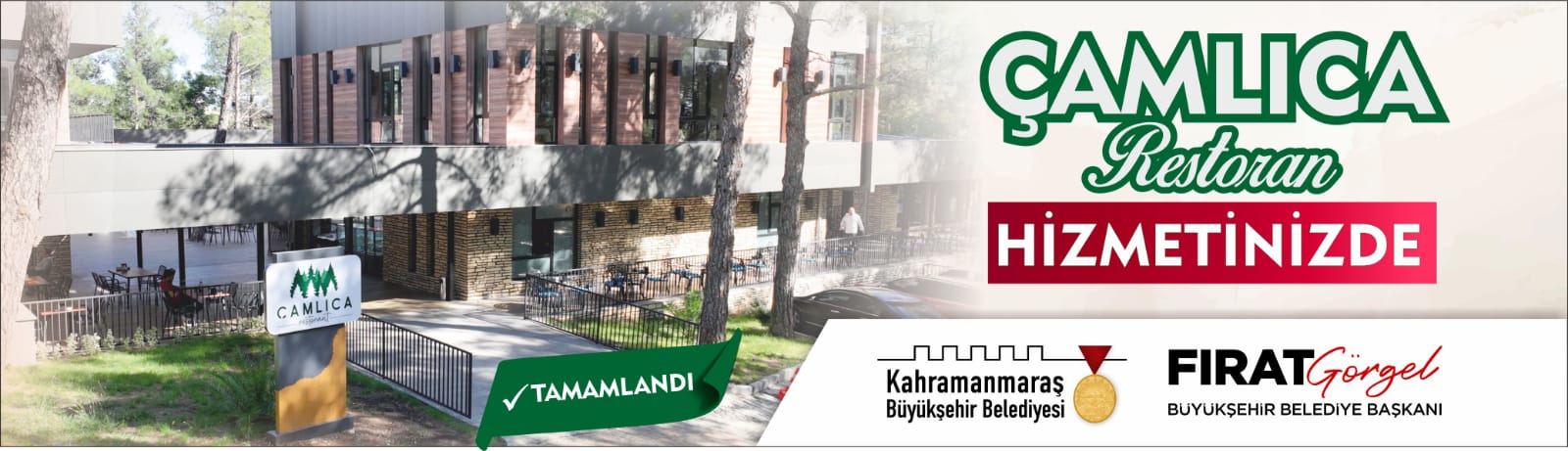 Çamlıca Restorant Büyükşehir Belediyesi