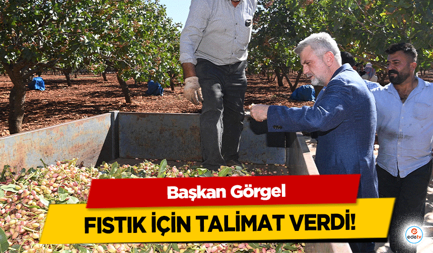 Başkan Görgel: “Pazarcık Fıstığı’nın Tescili İçin Gerekli Süreçleri Başlatıyoruz”