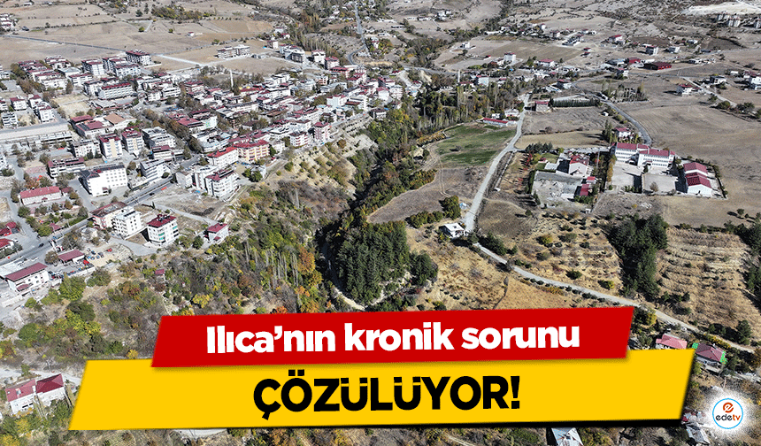 Ilıca’nın kronik sorunu çözülüyor!