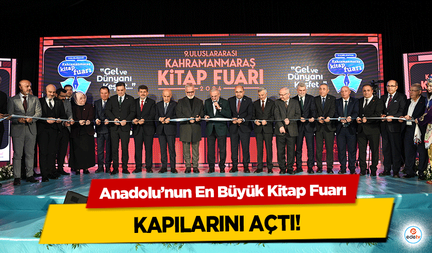 Anadolu’nun En Büyük Kitap Fuarı kapılarını misafirlerine açtı!