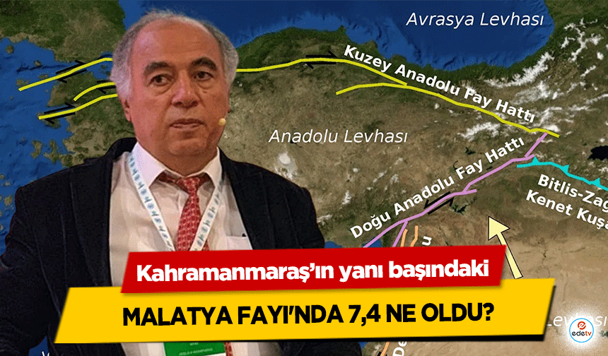 Kahramanmaraş’ın yanı başındaki Malatya fayı'nda 7,4 ne oldu?