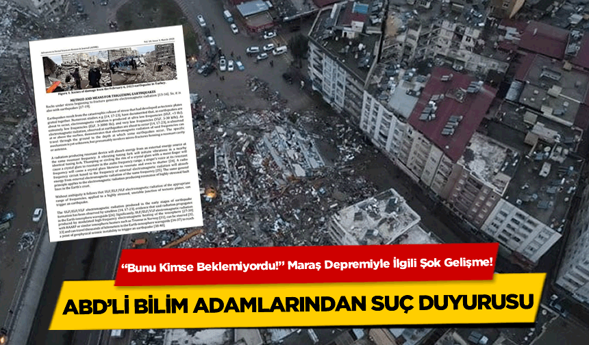 "Bunu Kimse Beklemiyordu!" Maraş Depremiyle İlgili Şok Gelişme!