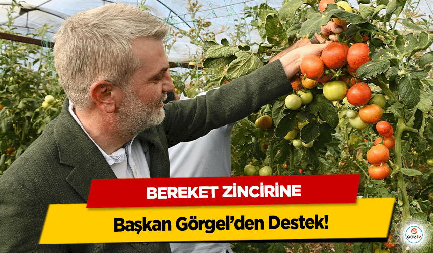 Bereket Zincirine Başkan Görgel’den Destek