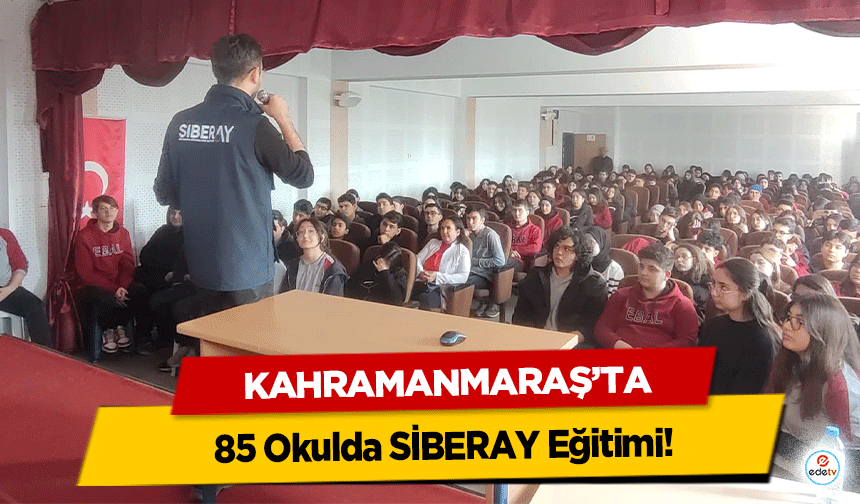 Kahramanmaraş’ta Siber Suçlara Karşı 8 Bin Broşür, 85 Okulda Eğitim