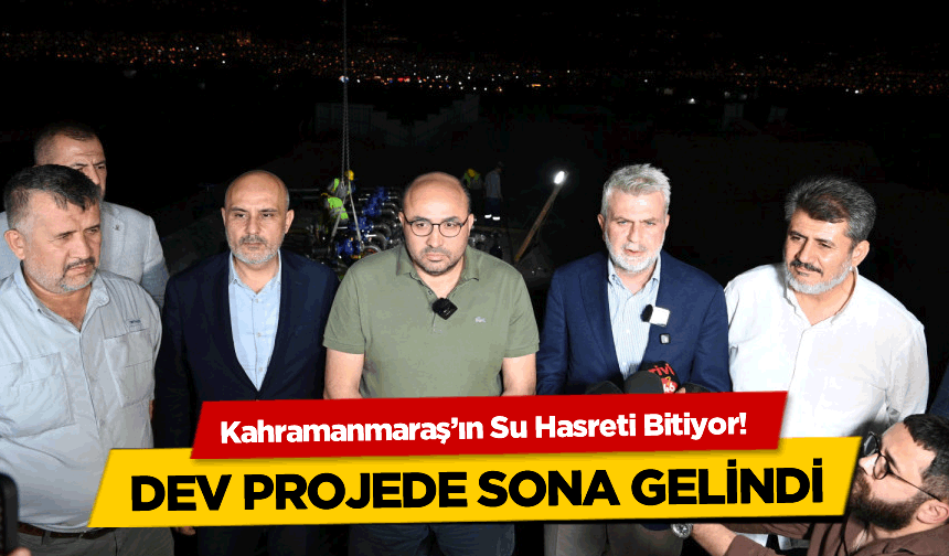 Başkan Görgel Resmen Açıkladı: 1 Ağustos’ta Kılavuzlu’dan Su Veriliyor