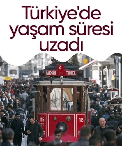 TÜİK: Türkiye'de beklenen yaşam süresi 78,1 yıl